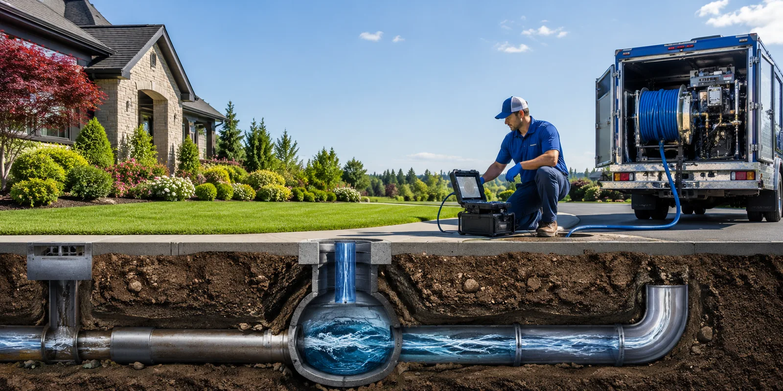 Drainage restoration information for Coal Center, PA